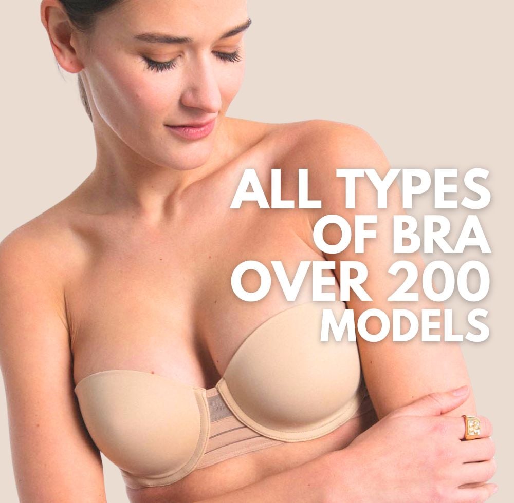 All types of bras &ndash; over 200 models available
